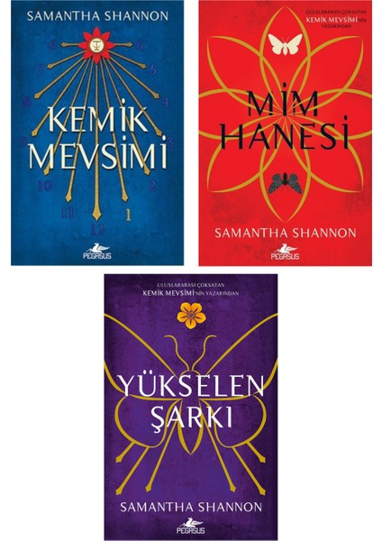 Kemik Mevsimi Serisi Seti (3 Kitap) - Samantha Shannon fiyatları