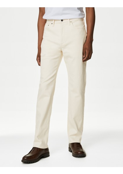 Straight Fit Jean Pantolon