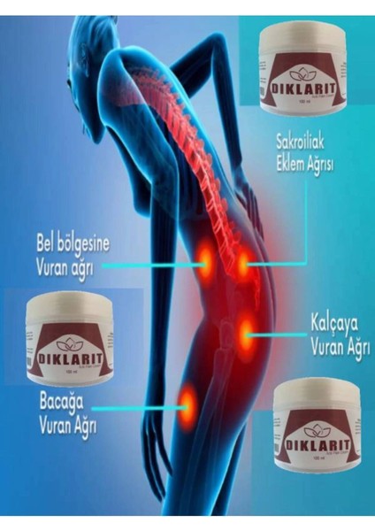 Diklarit Relax Mucizevi Bakım-Onarım Kremi 100 ml x 3 Adet fiyatları