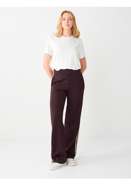 Acı Kahve Normal Bel Normal Paça Modal Örme Pantolon fiyatları