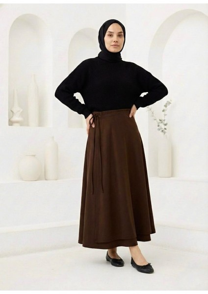 Ön Kapak Detay Scuba Etek-Kahve fiyatları