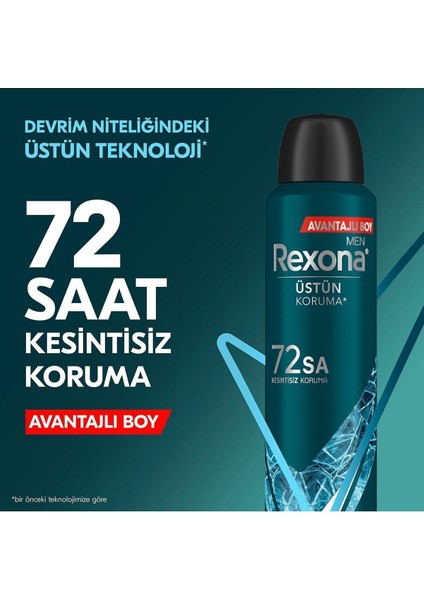 Men Erkek Sprey Deodorant Xtra Cool 72 Saat Kesintisiz Üstün Koruma 200 ml X2 modelleri