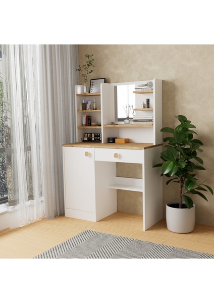 Orkide Makyaj Masası Beyaz Atlantik Çam fiyatları