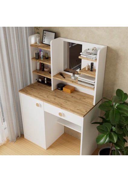 Orkide Makyaj Masası Beyaz Atlantik Çam modelleri
