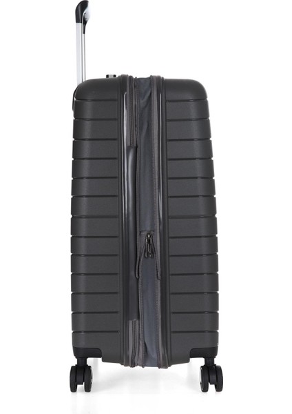 Ultra Hafif Polipropilen Körüklü Ekstra Hacim Büyük +Makyaj 2 Li Valiz Seti indirimleri