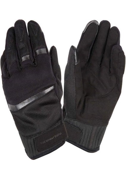 Penna Siyah Motosiklet Yazlık Eldiveni M