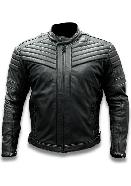 Buffalo Hakiki Deri Motosiklet Montu - 2002001 2xl