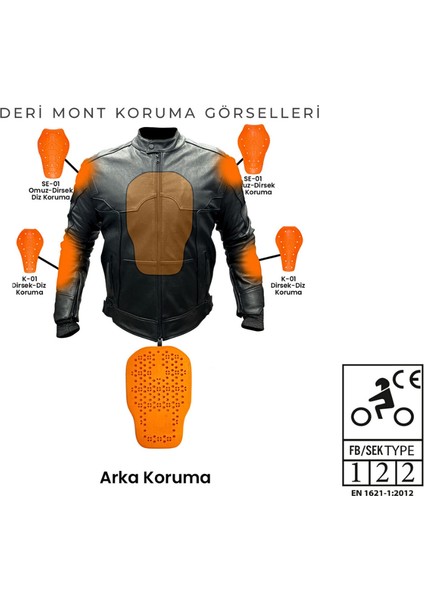 Buffalo Hakiki Deri Motosiklet Montu - 2002001 2xl modelleri