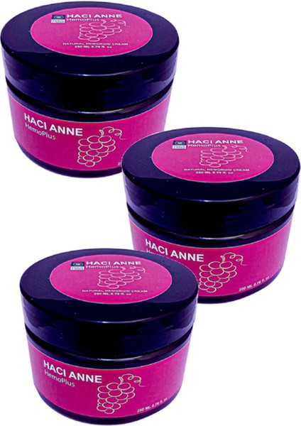 Hacıanne Hemo Genital Bolge Bakım Kremi 200 ml x 3 Adet