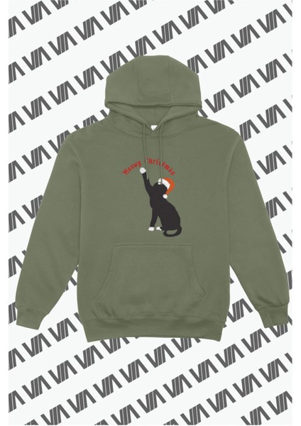 Yılbaşına Özel Nakış Detaylı Sweatshirt | Via