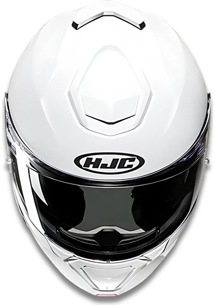 I91 Inci Beyazı Çene Açılır Motosiklet Kaskı - White L modelleri