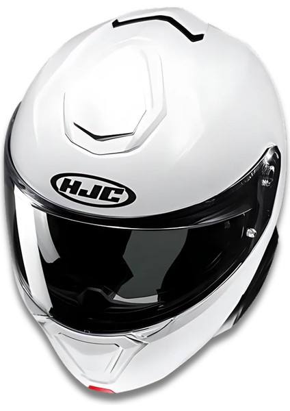 I91 Inci Beyazı Çene Açılır Motosiklet Kaskı - White L fırsatları