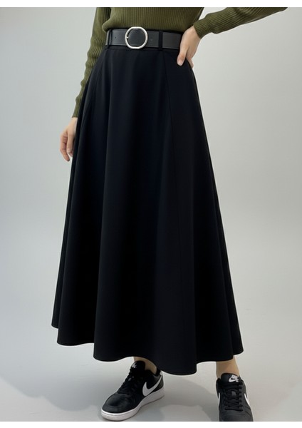 Kelebek Detaylı Etek-Siyah fiyatları