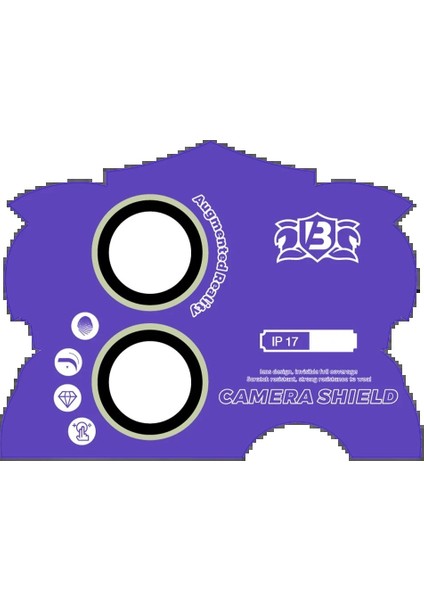 Apple iPhone 17 Bilvis Titan Kamera Lens - Açık Yeşil fiyatları