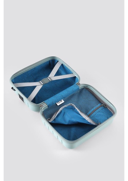 Ultra Hafif Polipropilen Körüklü Ekstra Hacim Büyük +Makyaj 2 Li Valiz Seti