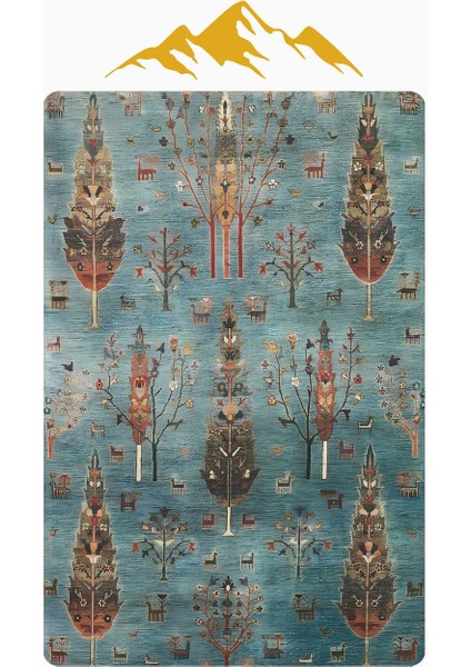 Parlak Parlak Kadife Kumaş Dijital Baskı Etnik Desenli Dot Kaymaz Tabanlı Halı Kumaş Dijital Baskı Dot Kaymaz Tabanlı Mutfak Halısı H0817 modelleri