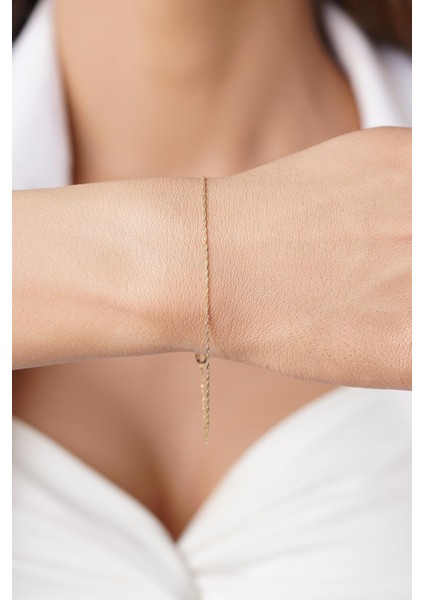 14 Ayar Altın Baby Singapur Zincir Set fırsatları