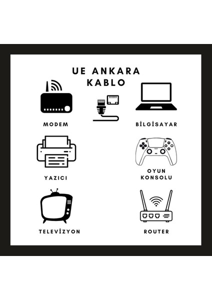 40 Metre Cat6 Internet Kablosu Ethernet Cat 6 fiyatları