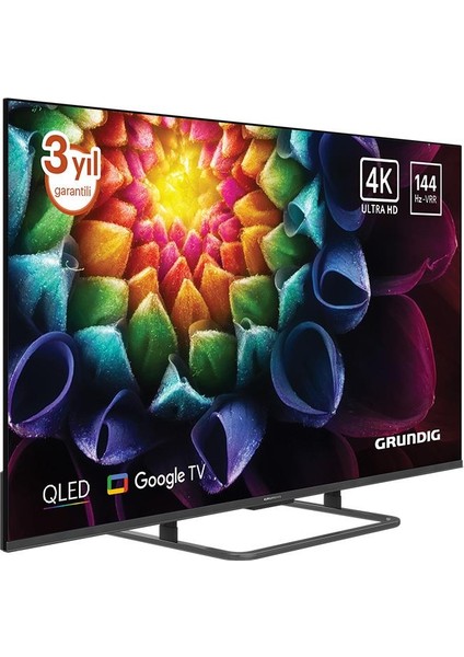 Grundıg 55GQ850A 55INC 139 cm 4K UHD Google Smart QLED Tv,uydu Alıcılı fiyatları