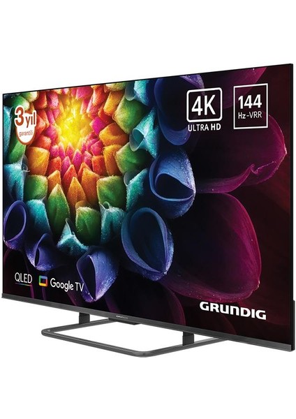 Grundıg 55GQ850A 55INC 139 cm 4K UHD Google Smart QLED Tv,uydu Alıcılı modelleri