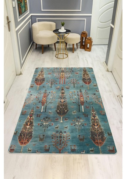 Parlak Parlak Kadife Kumaş Dijital Baskı Etnik Desenli Dot Kaymaz Tabanlı Halı Kumaş Dijital Baskı Dot Kaymaz Tabanlı Mutfak Halısı H0817 fiyatları