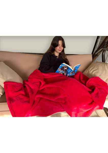 Wellsoft Tek Kişilik Battaniye |fuşya | 150X200 cm modelleri