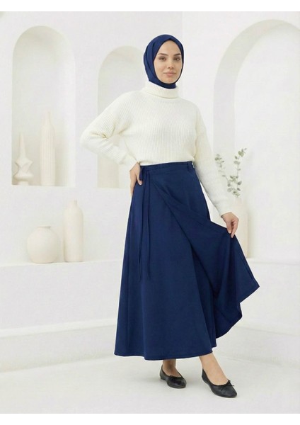 Ön Kapak Detay Scuba Etek-Lacivert fiyatları