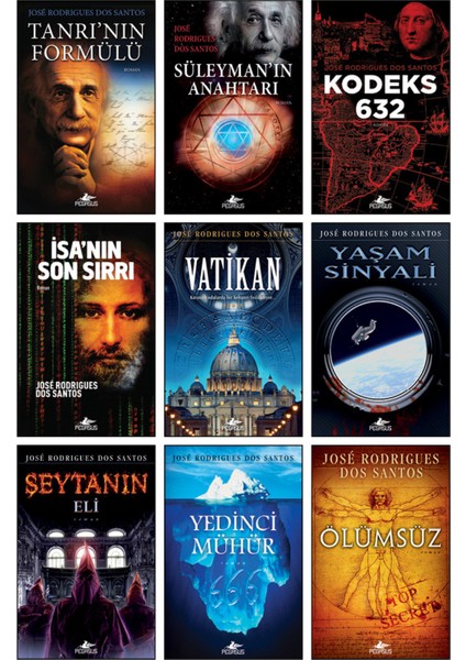 Jose Rodrigues Dos Santos Kitapları Koleksiyonu Seti (9 Kitap) fiyatları