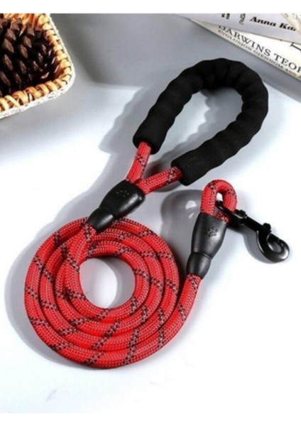 Köpek Gezdirme Tasma Kayışı 40 Kg'a Kadar Köpekler Için Tasma Halatı Gezdirme Ipi 150 cm