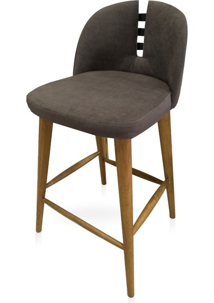 Lina Ahşap Bar Cafe Sandalyesi