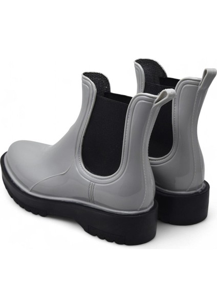 300-50 Ortopedik Taban Lastikli Günlük Kadın Bot Plastik Bot Su Geçirmez Kadın Bot fırsatları