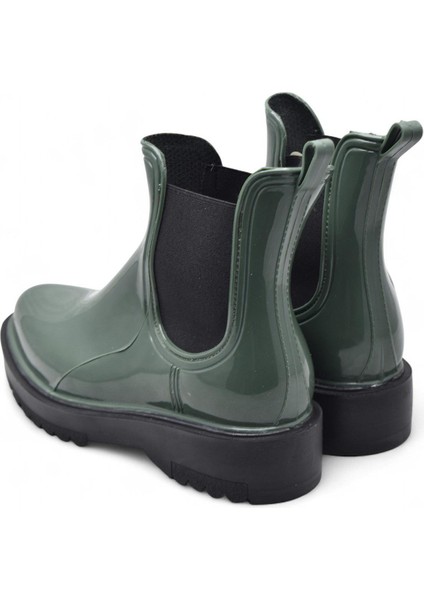 300-50 Ortopedik Taban Lastikli Günlük Kadın Bot Plastik Bot Su Geçirmez Kadın Bot fırsatları