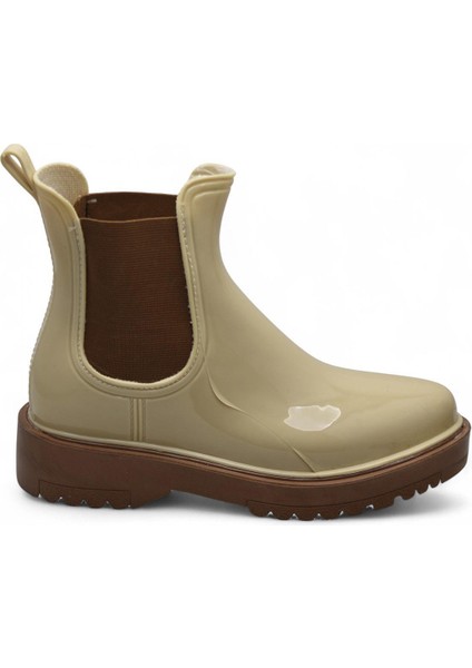 300-50 Ortopedik Taban Lastikli Günlük Kadın Bot Plastik Bot Su Geçirmez Kadın Bot fiyatları