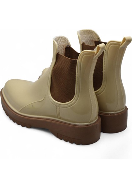 300-50 Ortopedik Taban Lastikli Günlük Kadın Bot Plastik Bot Su Geçirmez Kadın Bot fırsatları