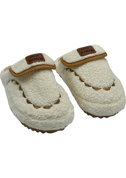 Ev Terliği Ses Yapmaz Kalın Taban Kışlık Terlik