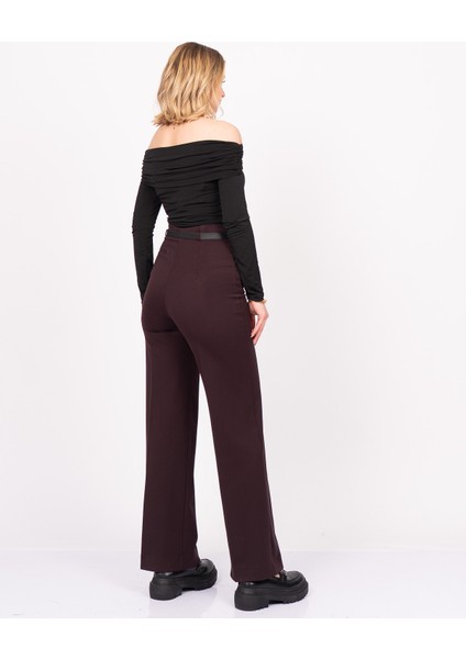 Addison Kemerli Kumaş Pantolon 30323 modelleri