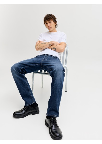 Jack Jones Mike Model Dar Paça Erkek Kot Pantolon 12289829 fırsatları