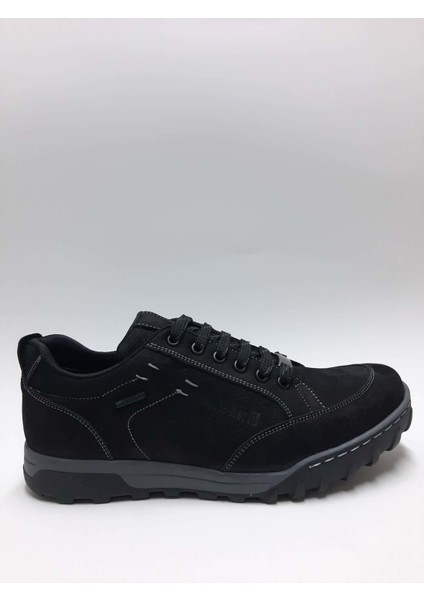 Hakiki Deri Water Resistant Su Itici Özellikli Kaymaz Tabanlı Kışlık Erkek Ayakkabı C-725186WWRLD