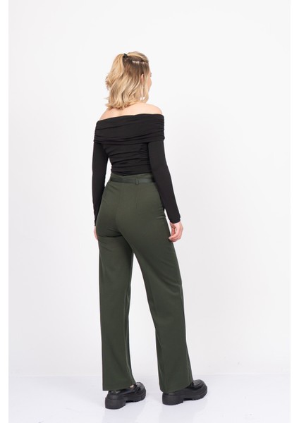 Addison Kemerli Kumaş Pantolon 30323 modelleri