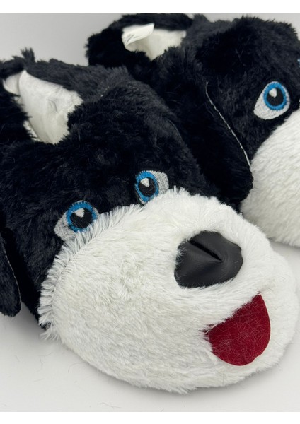 Köpek Figürlü Peluş Kışlık Panduf – Ultra Yumuşak, Sıcak Taban fiyatları