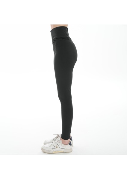 Kadın Beli Çapraz Detaylı Antrasit Tayt (Büyük Beden Seçeneğiyle) fiyatları