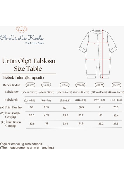 Apple Baby Jumpsuit Serisi Tulum modelleri