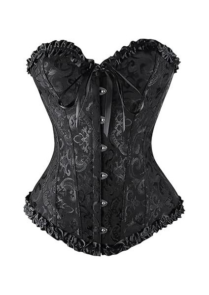 Princess Rapunzel Victorian Angel Strablez Ayarlanabilir Korse Büstiyer