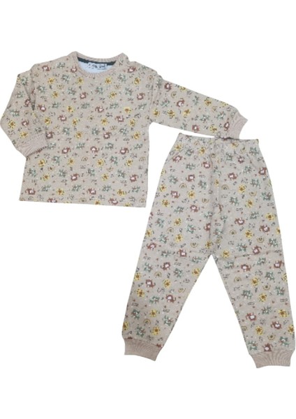 Erkek Çocuk Kaplan Desenli Pijama Tkm