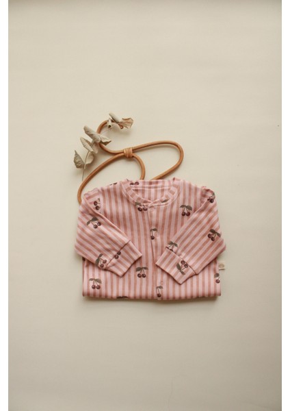 Stripe Cherry Serisi Tulum