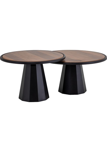 Luna Ikili Orta Sehpa Seti Ceviz fiyatları