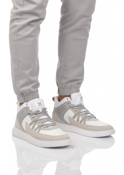 Buz Hafif Esnek Bağcıklı Erkek Spor Ayakkabı Ferra 2808 M