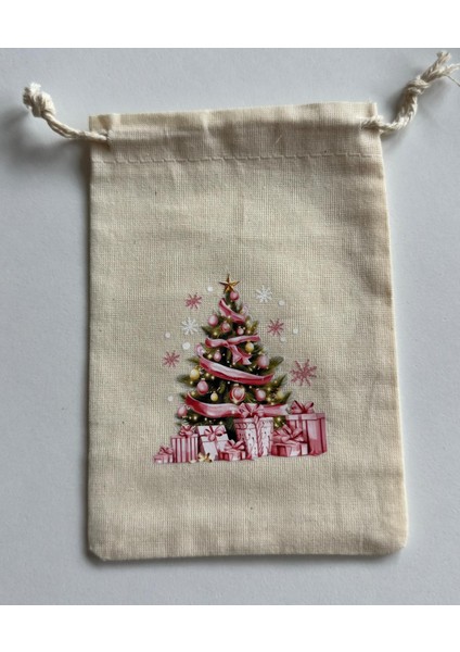 Yılbaşı Temalı Ham Bez 3'lü Kese fiyatları