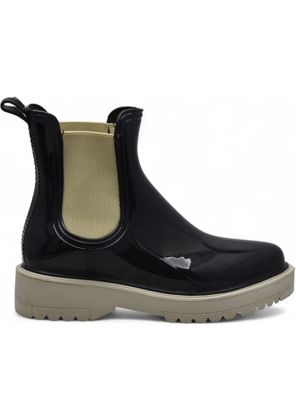 300-50 Ortopedik Taban Lastikli Günlük Kadın Bot Plastik Bot Su Geçirmez Kadın Bot fiyatları