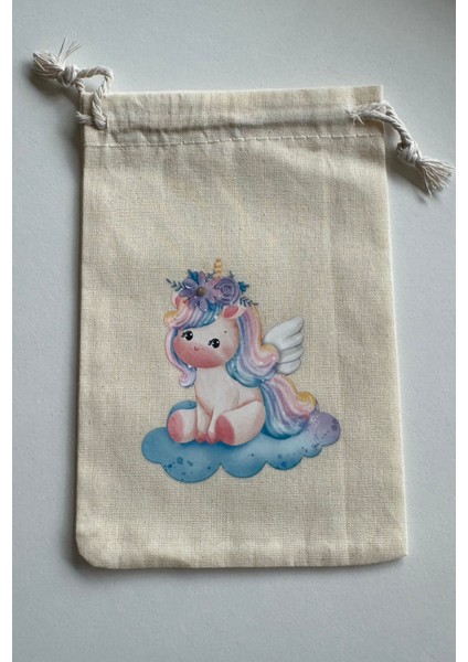 Yılbaşı Temalı Ham Bez 3'lü Kese modelleri